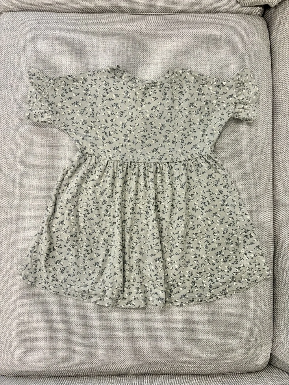 Rylee + Cru Babydoll Dress in Luna Flower, 2-3Y